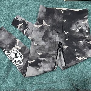 Darc Sport Black and Gray Leggings